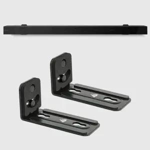 거치대 브라켓 슬림형 사운드바 벽걸이 타공형