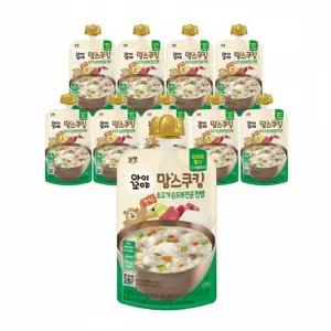 남양 맘스쿠킹 이유식 소고기 순두부전골 진밥 (12개월) 10개