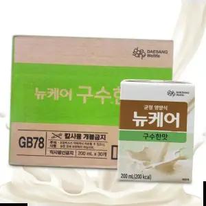 노인영양식 뉴케어 구수한맛 환자식 200ml 30팩