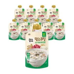 남양 맘스쿠킹 이유식 소고기와 두부 진밥 (12개월) 10개