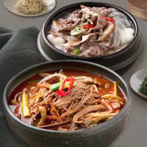 [미스타셰프] 육개장 600g 3팩 + 버섯뚝불 400g 3팩 /2세트구매시 육개장 증정