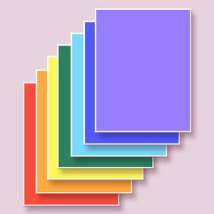 대원 칼라우드락 5T 60x90cm 30장 박스 색상혼합가능