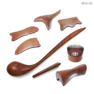 마사지 도구 경락 발 복부 맛사지 괄사 지압봉