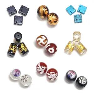 ALL 종교비즈 팔찌원석 만자 금룡 은룡 한팩, 원석선택