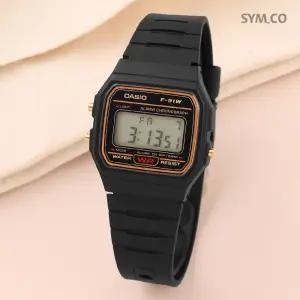 정품 F-91WG-9 카시오 F-91W 우레탄 시계 c43