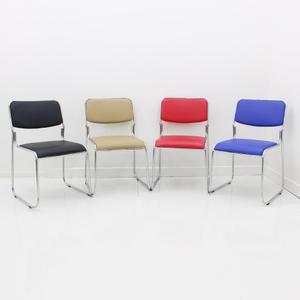 [오에이데스크]고정식크롬라운딩의자 사무용 학생 체어