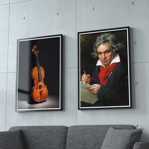 클래식 음악 피아노 바이올린 포스터 그림 사진 인테리어 액자 모차르트 베토벤 슈베르트 쇼팽 레슨 학원
