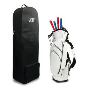 제이빅-바퀴달린 이동식 항공커버 골프백 골프가방