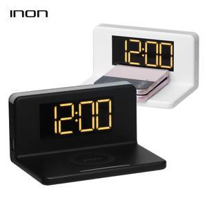 아이논 INON LED조명 알람시계 고속 무선충전기 IN-WC310