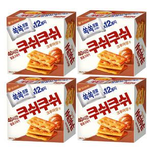 오리온 쿠쉬쿠쉬 크루아상맛 196.8gx4개