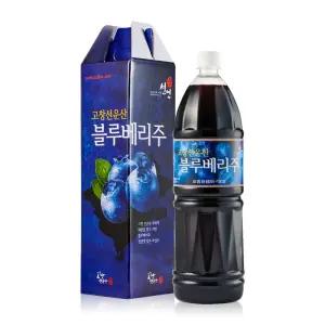 고창선운산 대용량 블루베리주 1800ml 15도