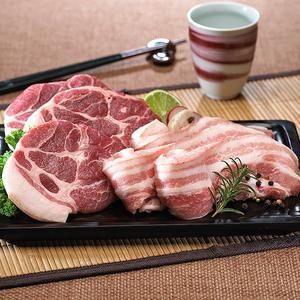 [제주푸드마씸]탐라인 제주 흑돼지 오겹살+목살 각 500g(구이용/냉장)