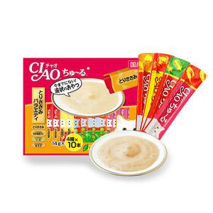 이나바 차오츄르 닭가슴살 버라이어티(14gx40p) SC-133 /챠오츄르대용량/츄루