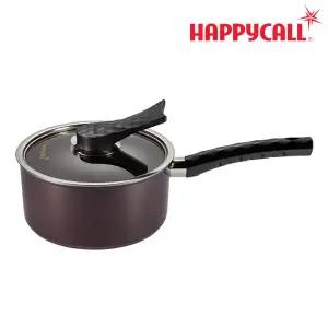 [해피콜][본사직영] 해피콜 다이아몬드 편수냄비 IH 18cm