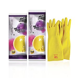 명진 공업용 9호 10호 고무장갑