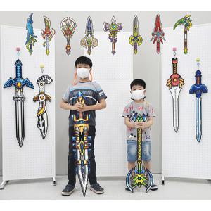 디폼블럭 대형검 대형칼 8mm 실물도안 집콕놀이 어린이날선물