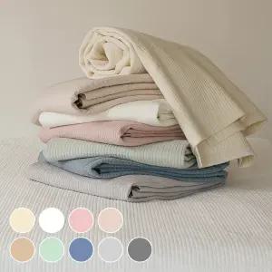 타임리스 순면 60수  워싱 피그먼트 이불겸패드 S 8color