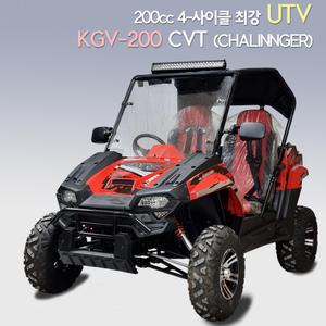 KGV-200 첼린저200 / 200cc UTV 농업용 작업용 / 버기카 버기카트 ATV / 당일 국내완조립 당일