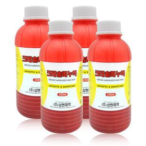 크레솔비누액 200ml 4개 크레졸 비누액