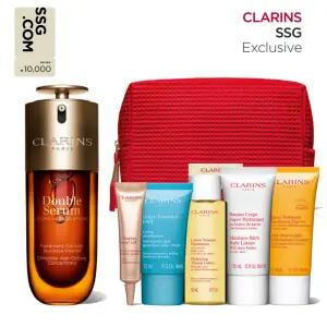 [클라랑스](강남점)[상품권/단독세트] 더블세럼 G9 75ml 세트 (+디럭스 5종+파우치)