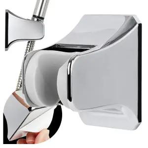 접착식 스프레이건거치대 화장실 청소건 샤워기 걸이