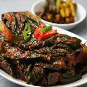 [남도의맛] 여수 돌산 갓김치 2kg + 파김치 1kg