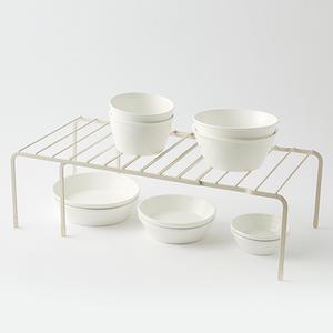 한샘 주방정리용품 SOK 마일드 확장형 선반랙 크림