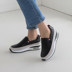 [니나스파리]소가죽 에어창 라인밴드 스니커즈