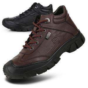 소가죽 털안감 남성부츠 방한화 털부츠 보온부츠 겨울신발