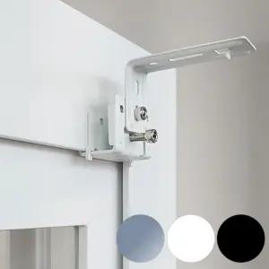 무타공 커텐브라켓 이지픽스 메탈 2개1조 커튼설치