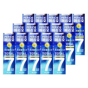 엘지 페리오 토탈7 치약 오리지널 어드밴스140g 15개