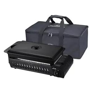 코베아 3WAY 올인원 올블랙 구이바다 L 베이직 휴대용 캠핑 가스 버너+캐리백