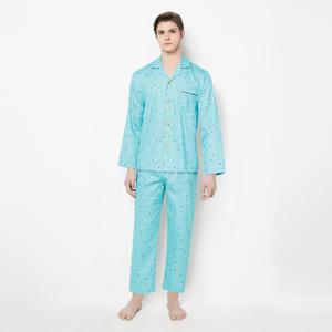 BYC 고급 순면 40수 남성 긴팔 잠옷 세트 NCG1032