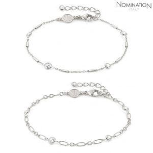 [노미네이션]팔찌 BELLA DETAILS (벨라디테일스) bracelet in 925 silver and CZ 146684(택1)