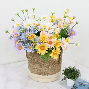 데이지 조화 꽃 나무 가지 인테리어 소품 마가렛조화