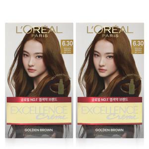로레알파리 엑셀랑스 크림 6.30 골드 브라운 2개