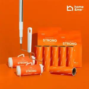 [홈앤미] 스트롱 사선 돌돌이 롤 테이프 클리너 본체+리필 7개 외