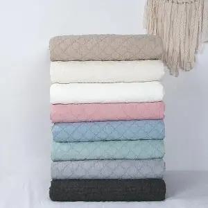 [텐바이텐]천솜이 리즈 60수아사 누빔워싱 순면이불겸침대패드(밴드x K/LK)