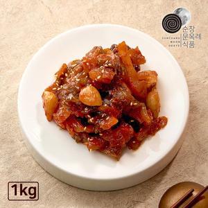 [순창 문옥례 식품]고추장 모듬장아찌 1kg 밀폐용기