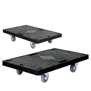 손잡이 없는 달리 대형 블랙 투명