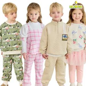 [헤이미니] 고민할 필요 없이 상의와 하의를 한번에 코디 완성! 상하복/2종세트/상하세트/등원룩