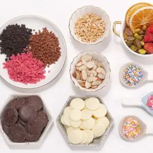 초콜릿 만들기재료 세트/막대과자/바크/수제포장몰드/초코렛펜DIY/발렌타인데이/파베/생/빼빼로