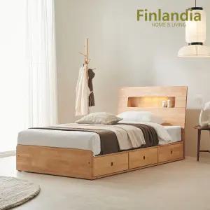 핀란디아 메이트 SS침대(서랍형)