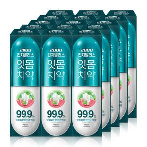2080 진지발리스 허벌민트 치약 120g x 15개