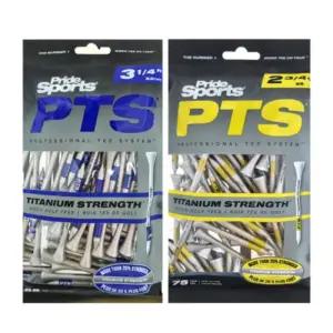 프라이드스포츠 PTS 티타늄 스트렝스 골프티 69mm,83mm 미들티 롱티 필드용품 골프티