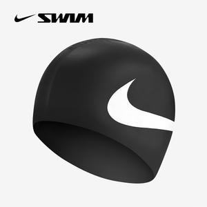 나이키스윔 수모 NESS8163-001 OS 빅 스우시 실리콘 캡 나이키 수영모자