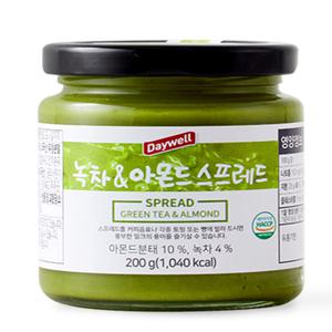 데이웰 녹차&아몬드 스프레드 200g
