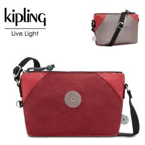갤러리아 키플링 미니 크로스백 반전매력 아트 XS 레드 코랄 베이지 KMABS25 RD