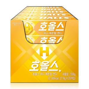 호올스 허니레몬향 캔디 27.9g x 20개입