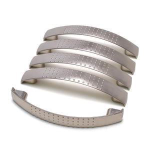 두일 엠보 2구 가구손잡이 니켈 P96 5개 서랍장 장농 싱크대 진열장 장식장